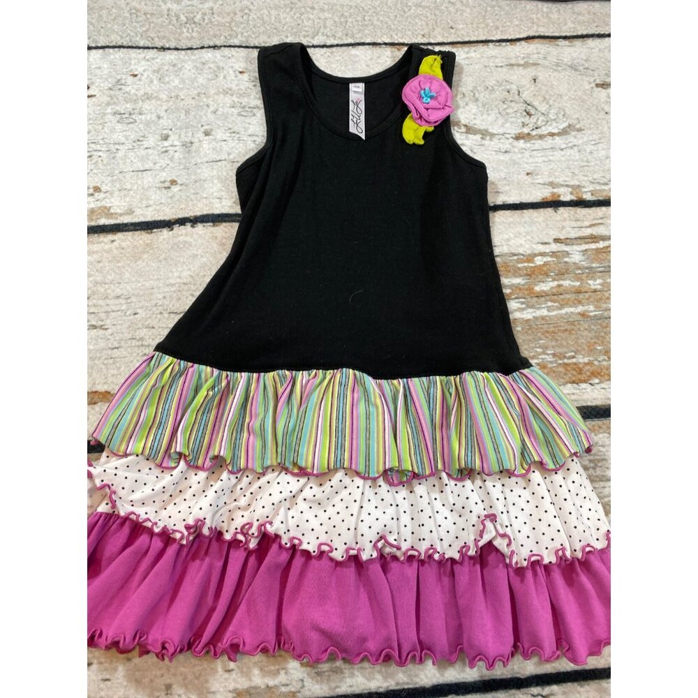 Love U Lots Ruffled Dress